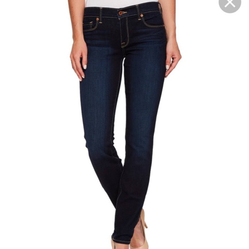 Lucky Brand Sofia Skinny Jeans Dark Wash “Grissom”